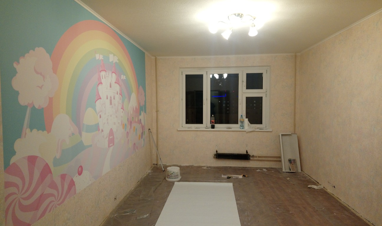 Косметический ремонт комнаты в Бутово